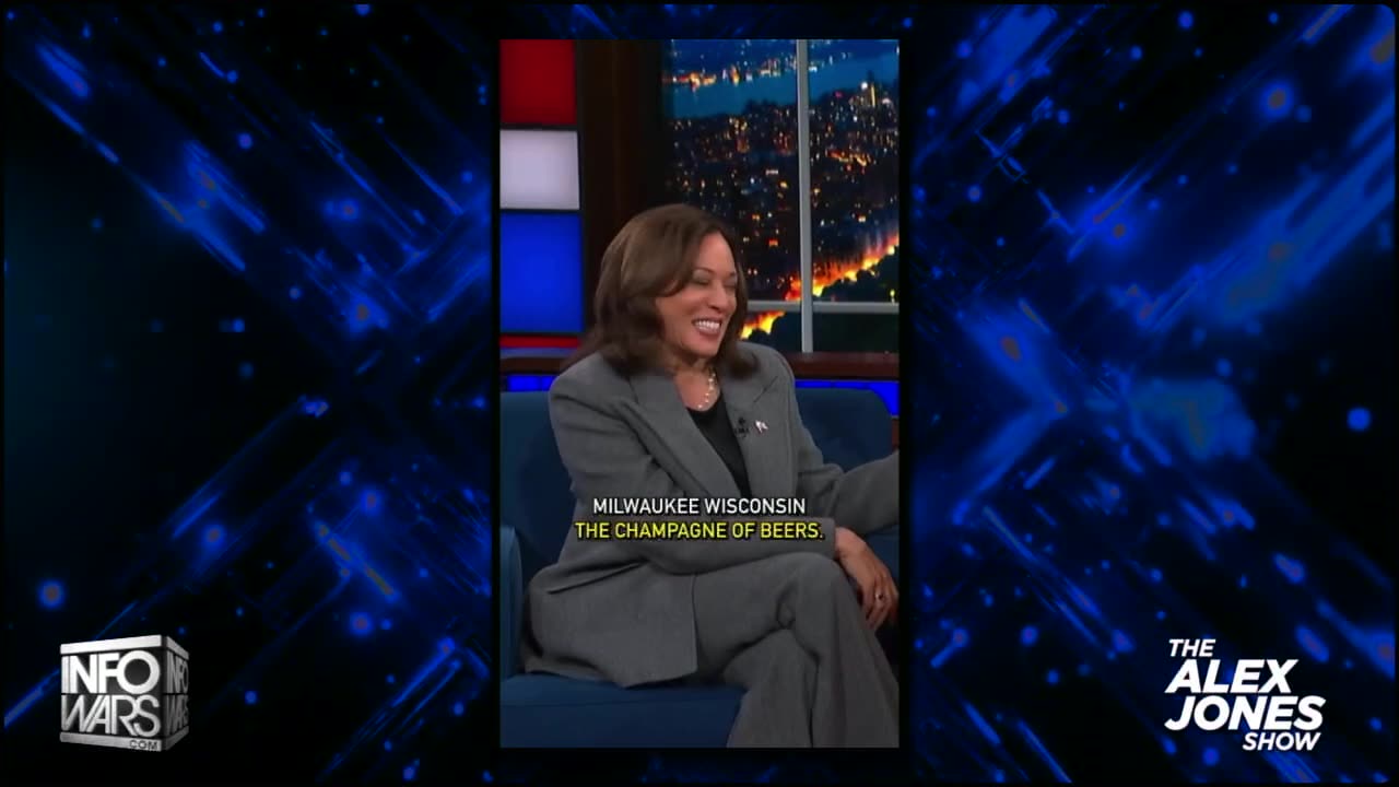 Exclusive: Alex Jones Believes Kamala Harris May Be A Space Alien