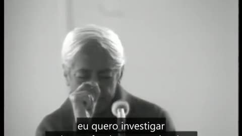 Pode o tagarelar da mente parar? - Jiddu Krishnamurti