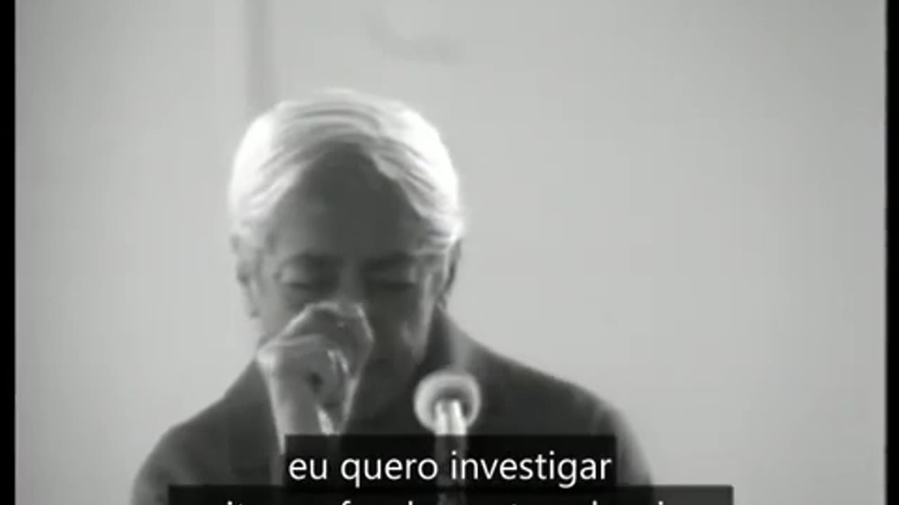 Pode o tagarelar da mente parar? - Jiddu Krishnamurti