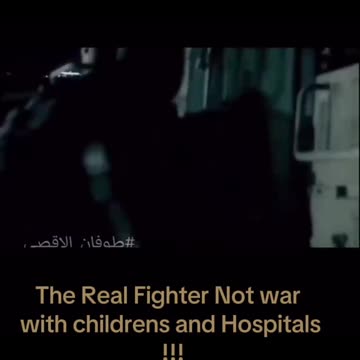 THE REAL WARRIOR-NOT WAR WITH CIVILIANS AND HOSPITALS