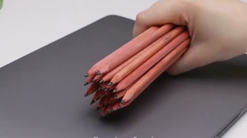 Pencils turn into peppers