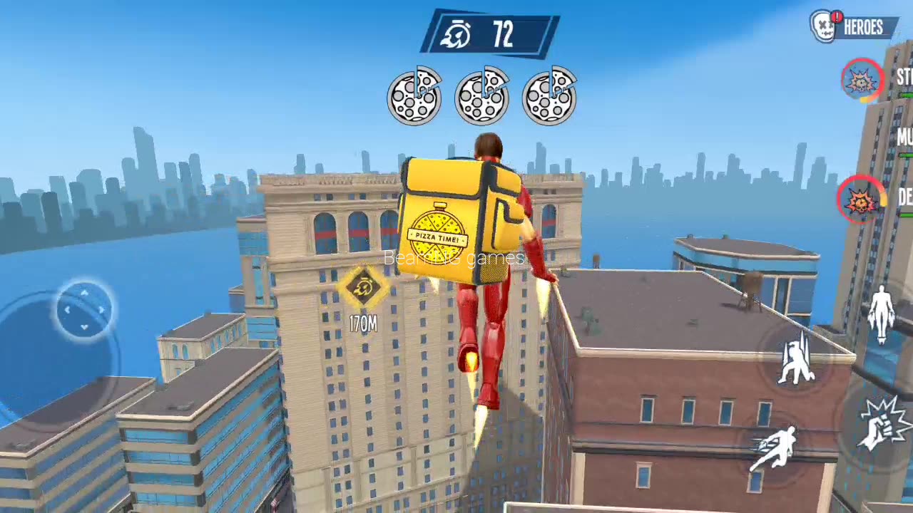 Dead x iron man fighting