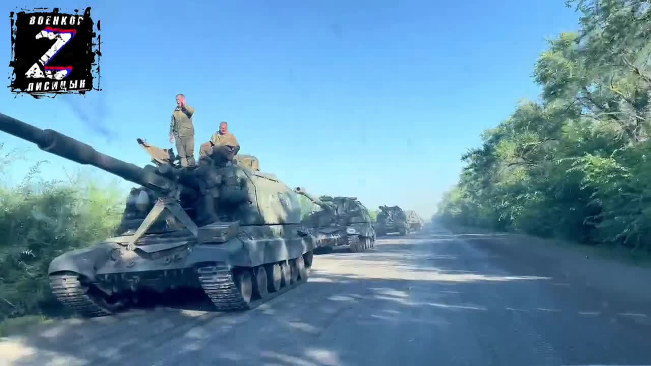 Ruská armáda jede směrem na Seversk