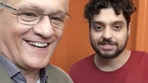 Comandante Robinson já está no estúdio do Monark!!! #shorts