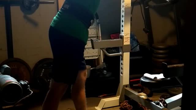 175 x 2 overhead press