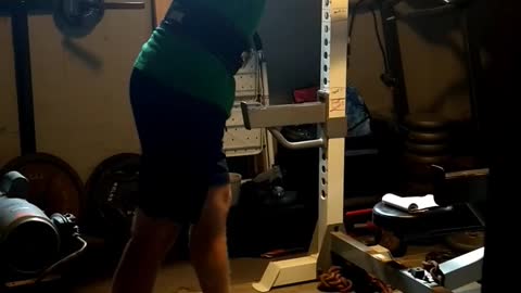 175 x 2 overhead press