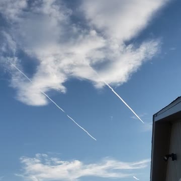 Right over our house