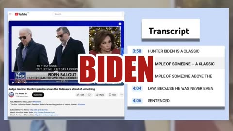 Fact Check: Video Does NOT Show Jeanine Pirro Criticizing Trump Over Pardons, Original About Biden