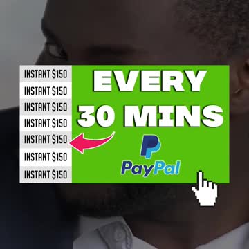 Earn $150 Every 30 Minutes Free PayPal Money (Earn Money Online) #Shorts