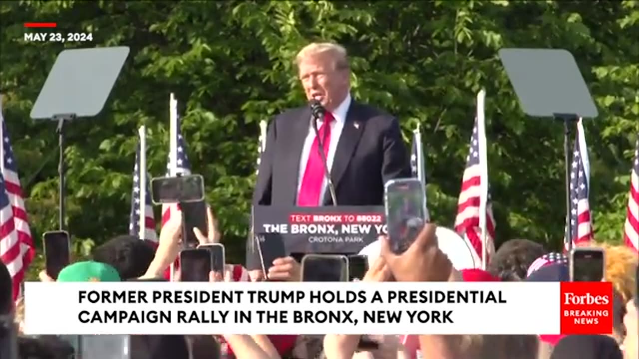 We Are Going To Turn New York City Around!': Trump Pledges To Help NYC At Bronx Rally