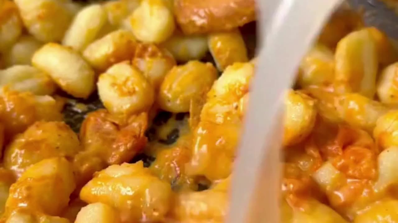 Delicious Gnocchi recipe with cheese 🤤