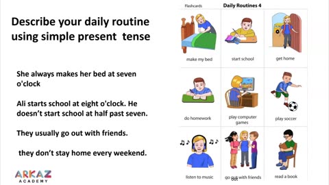 C25 Speaking session (daily routine)