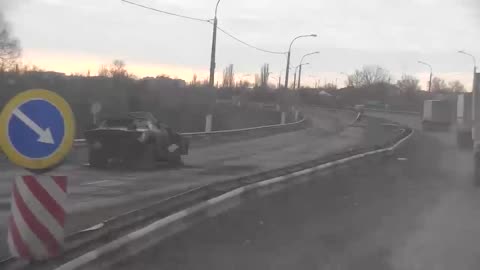 Kherson region with destroyed and abandoned military equipment of the Armed Forces of Ukraine