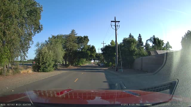 Car Comes Flying From Nearby Overpass