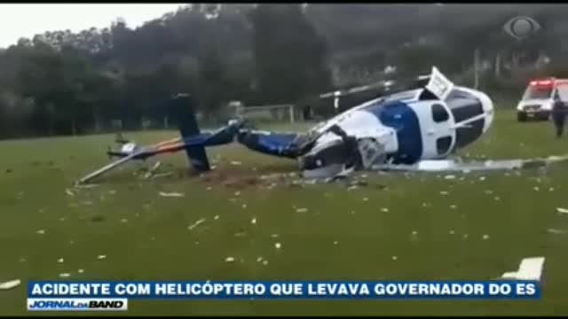 Governor suffers helicopter crash