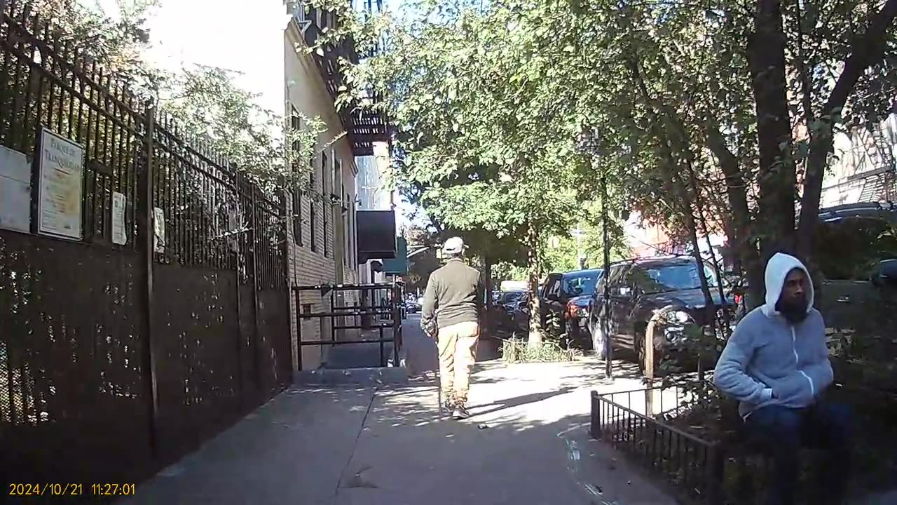 stalkers near entrance at 332 E