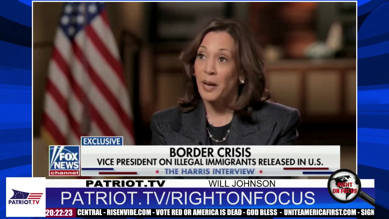 KAMALA PIVOTS WHEN ASKED ABOUT IMMIGRATION