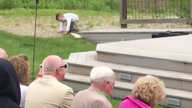 FUNNY KIDS RING BEARER FAILS THAT WILL CRACK YOU UP