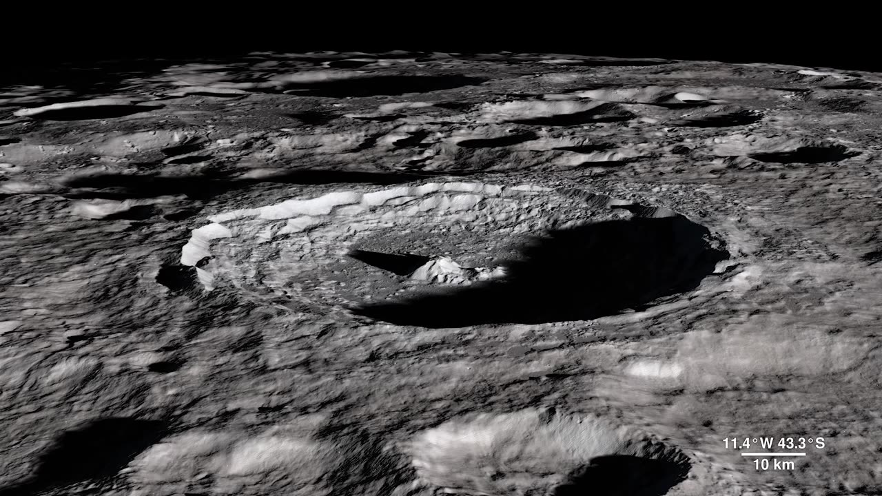 Tour of the Moon in 4K