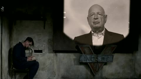 Klaus Schwab Speaks During Incoming Transmission In Ze Pod