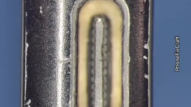 #satisfying #asmr #samsung s8 charging port #cleaning at #phonefixcraft