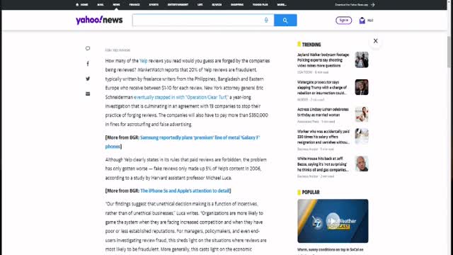Reviewers News