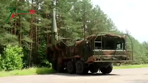 A reportage from the Belarusian military television channel VoenTV dedicated to the air and missile