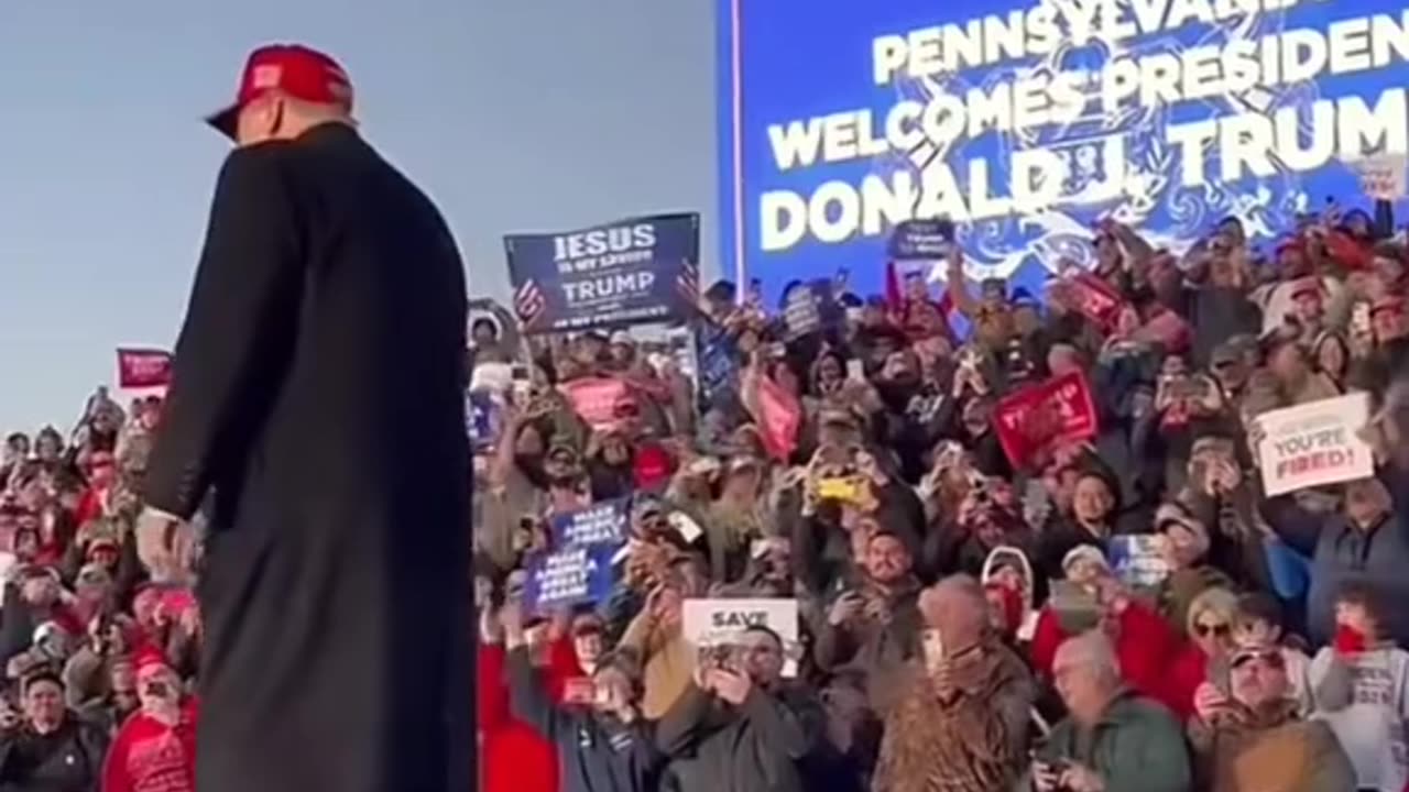 PENNSYLVANIA WELCOMES PRESIDENT DONALD TRUMP D ||