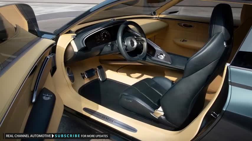 Genesis unveils interior of Genesis X Speedium Coupe 2023