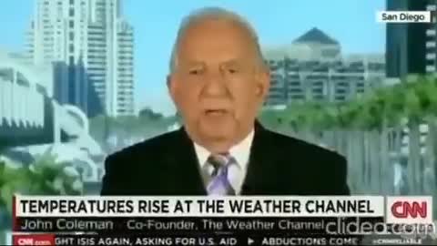 🎯 Founder of the Weather Channel tells CNN's Brian Stelter That Climate Change is a Hoax