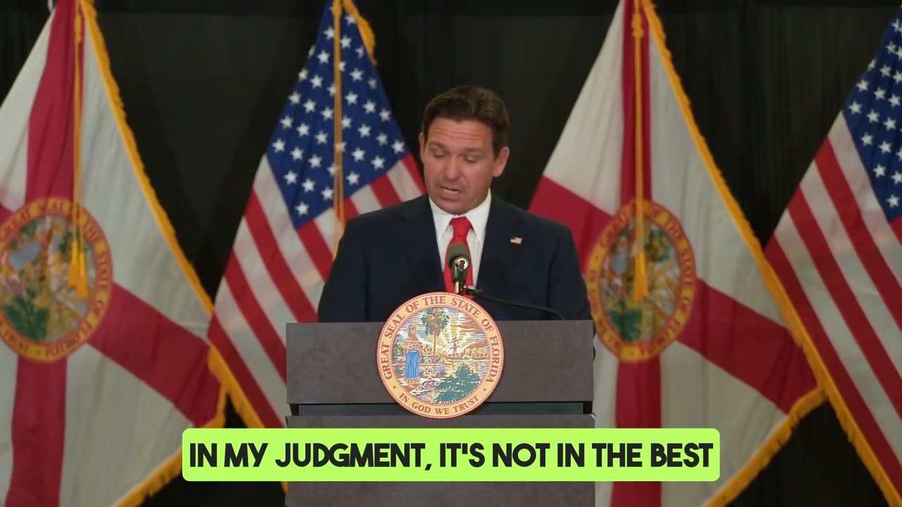 💥 BREAKING: Governor DeSantis Moves Trump Assassination Attempt Case Under State Jurisdiction