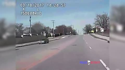 Dashcam Shows Wanted Woman Get Run Over After Firing At Police