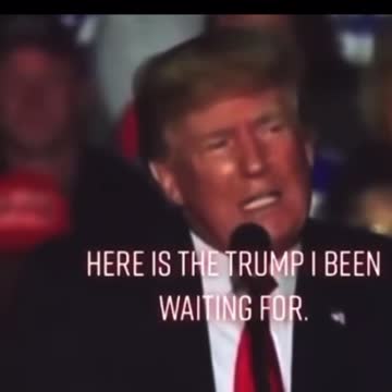 Trump speaks about 2021