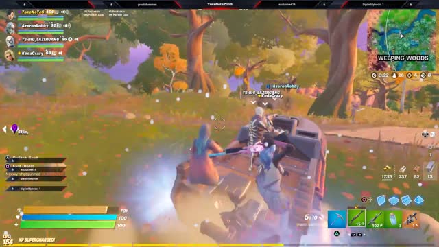 Fortnite - Someone explain this!? Live clip created by thestarr33