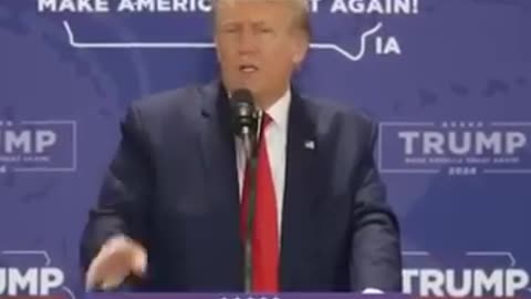 Trump tells Iowa how he will Save America when he is President Again