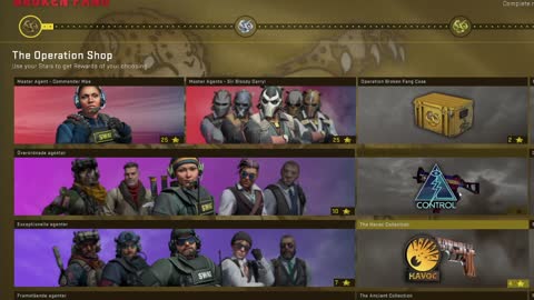 CS:GO 25 controll collection openings