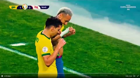 TIKI-TAKA Neymar, Paquetá, Casemiro: Brasil vs Peru