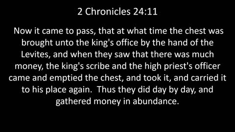 KJV Bible 2nd Chronicles Chapter 24