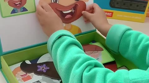 Unleash Your Creative Mind with the Magnetic Puzzle toy!