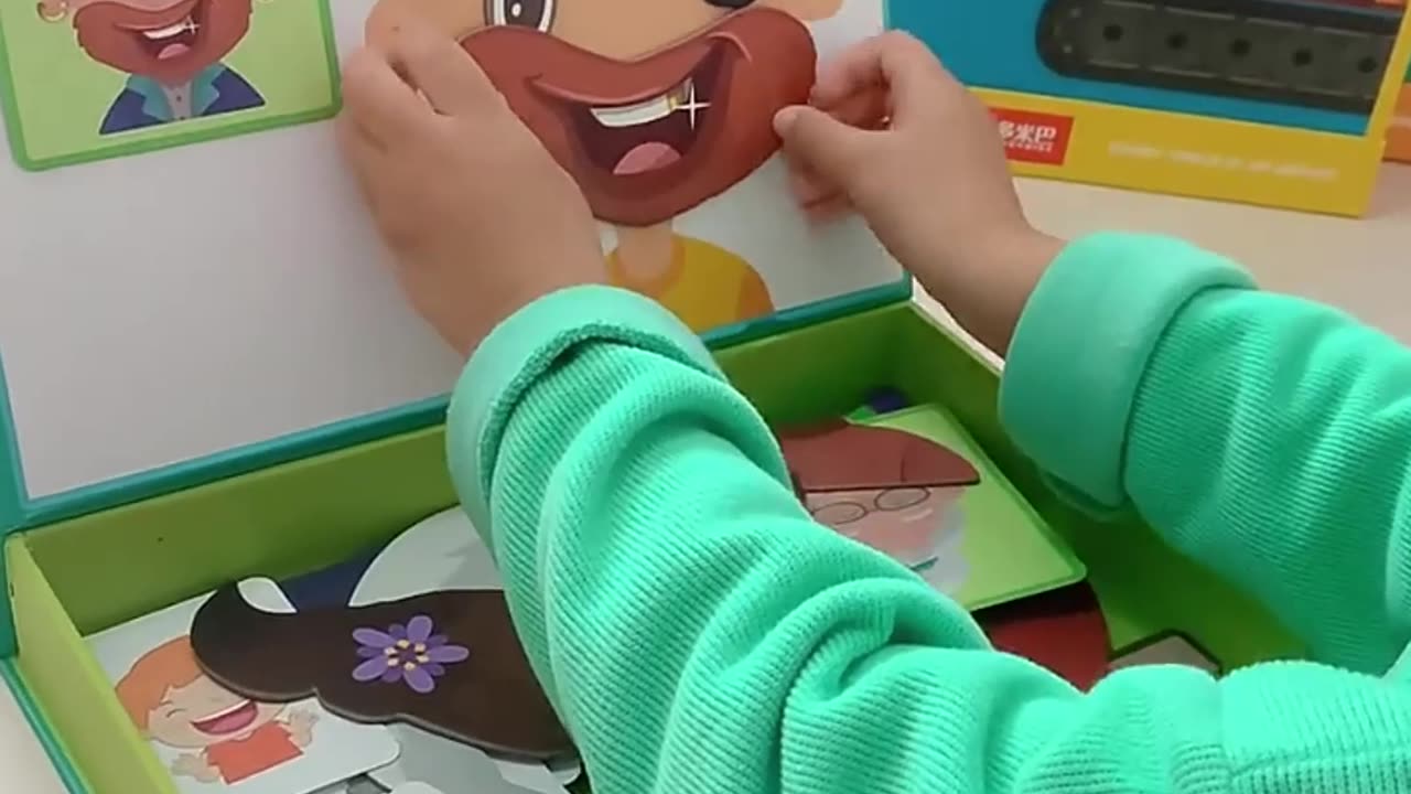 Unleash Your Creative Mind with the Magnetic Puzzle toy!