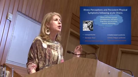 Rona Moss-Morris (Psychologist) *Gaslighting Patients* who may have faced *neurological damage and injury* as being caused by their own *Negative Beliefs* (Unhelpful Beliefs). This is biopsychosocial *pseudoscience* psychobabble. Nonsense.