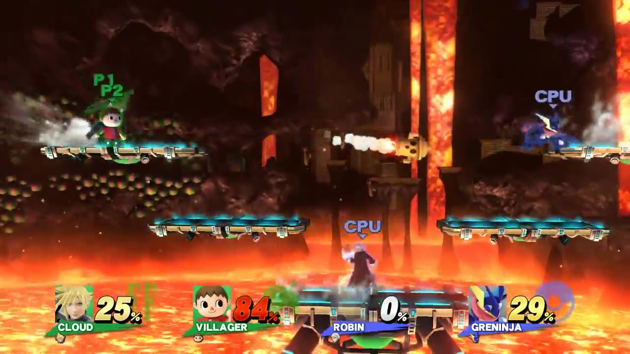 Super Smash Bros 4 Wii U Battle667