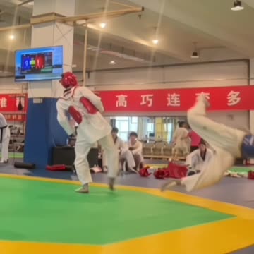 Taekwondo Beautiful Push Kick💪🥋 | TKD Fight | #tkd | Korean Taekwondo Game | Push Kick 💖💗