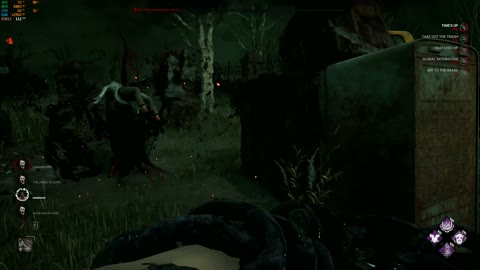 Dead by daylight wesker throws to the entity