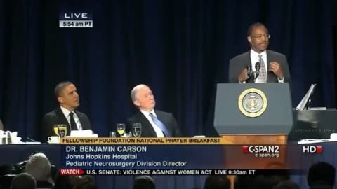 Ben Carson National Payer Breakfast Speech