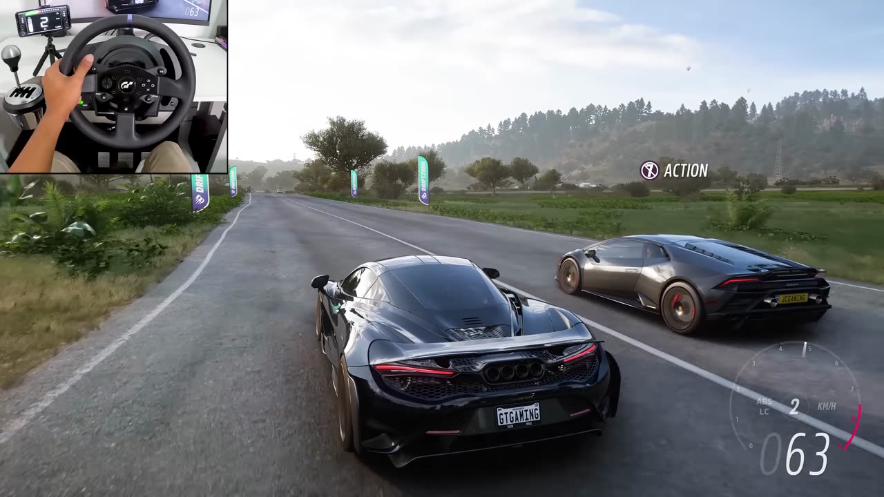 McLaren 765LT (750HP) & LForza Horizon 5 | Thrustmaster T300RS gameplay