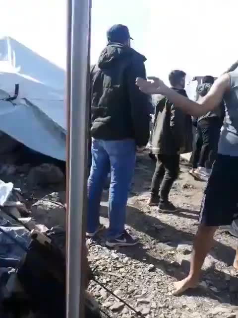 Griechenland: Moria brennt wieder