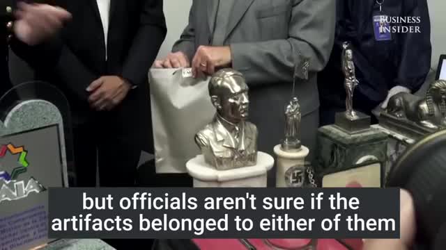 Hidden collection of Nazi artifacts was discovered in Argentina