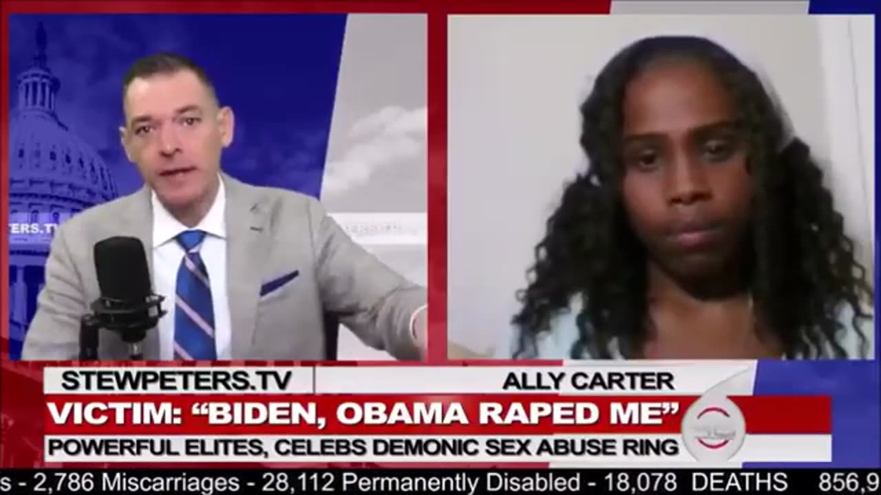 V6-V8 VICTIM ALLY CARTER, "BIDEN, OBAMA RAPED ME", POWERFUL ELITES, CELEBS DEMONIC SEX ABUSE RING,