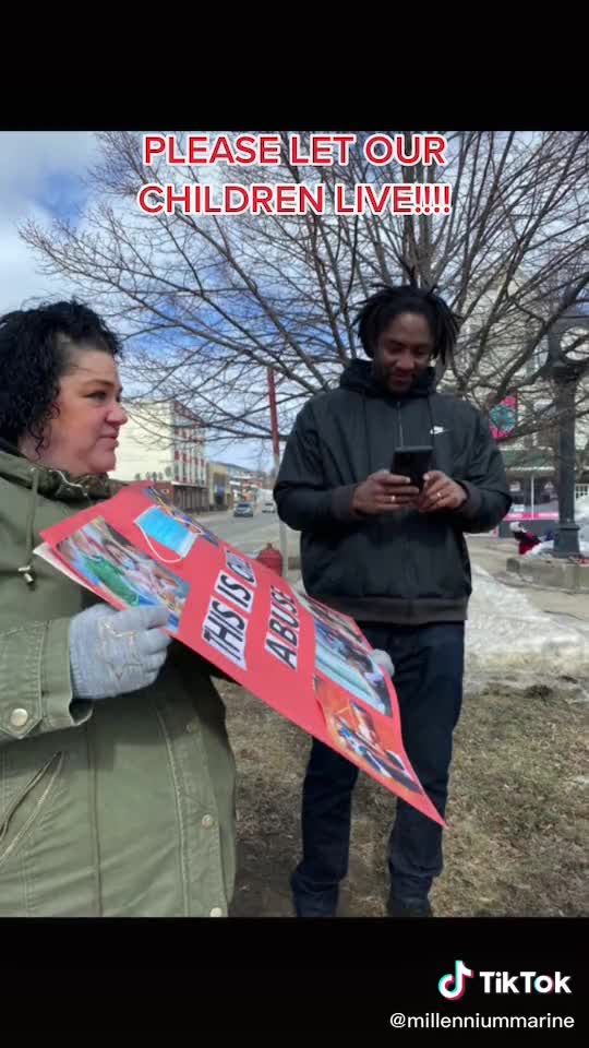 Please Let Our Children Live! - Miramichi Freedom Warriors - March 14th 2021 Rally